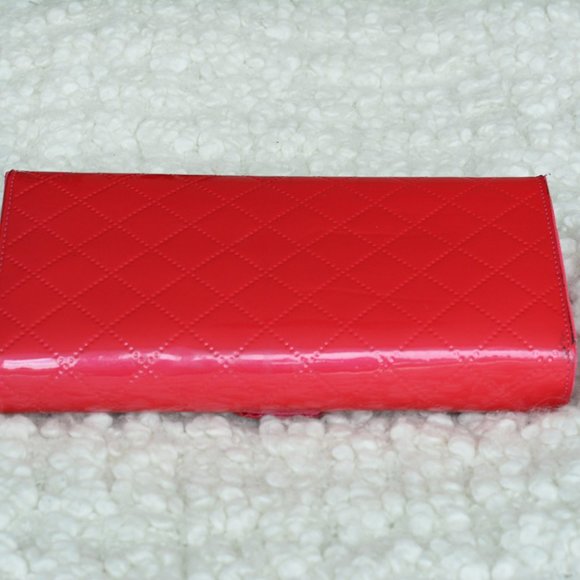 NWOT Hot Pink Clutch Purse - Picture 7 of 7
